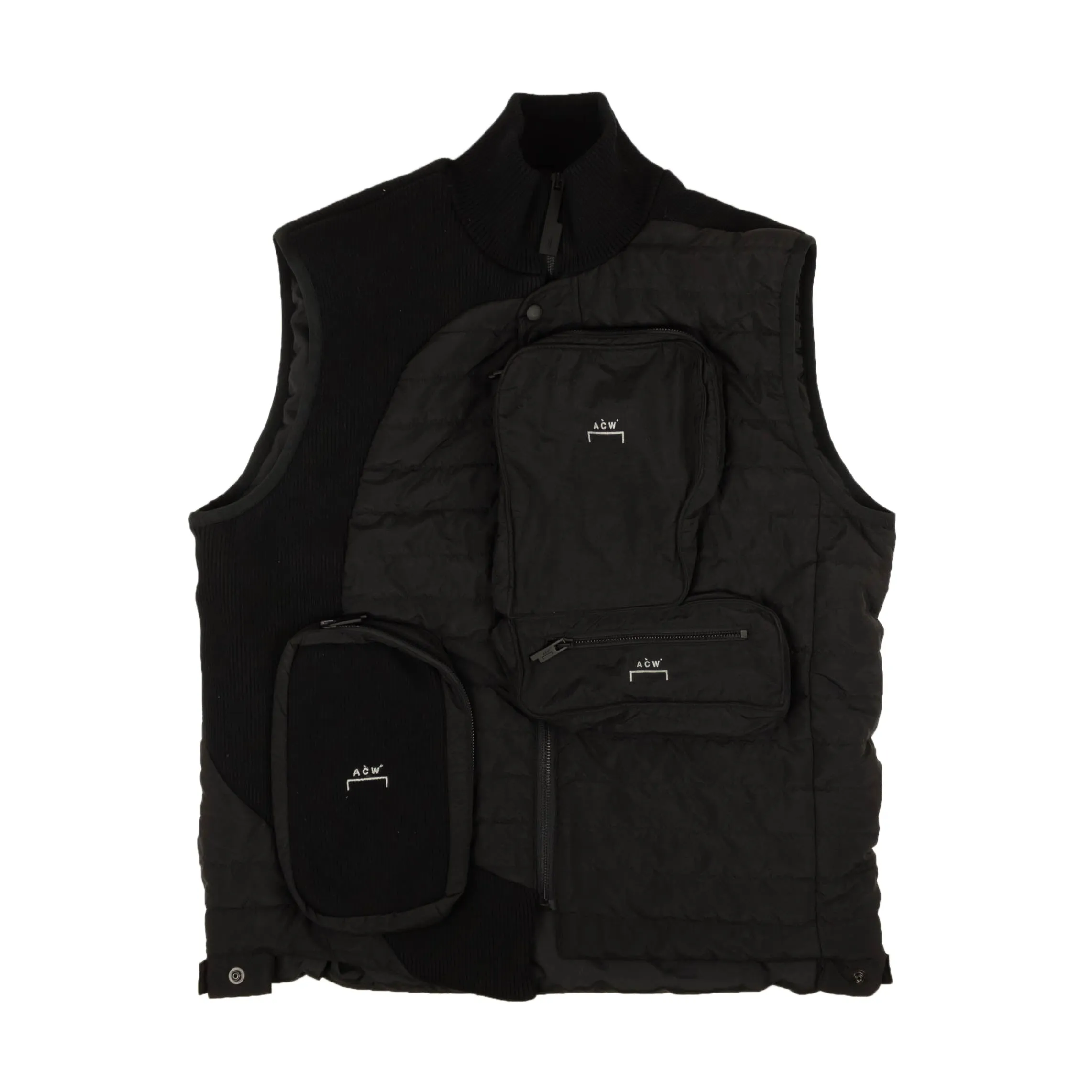 A-COLD-WALL* Black Puffer Outerwear Vest