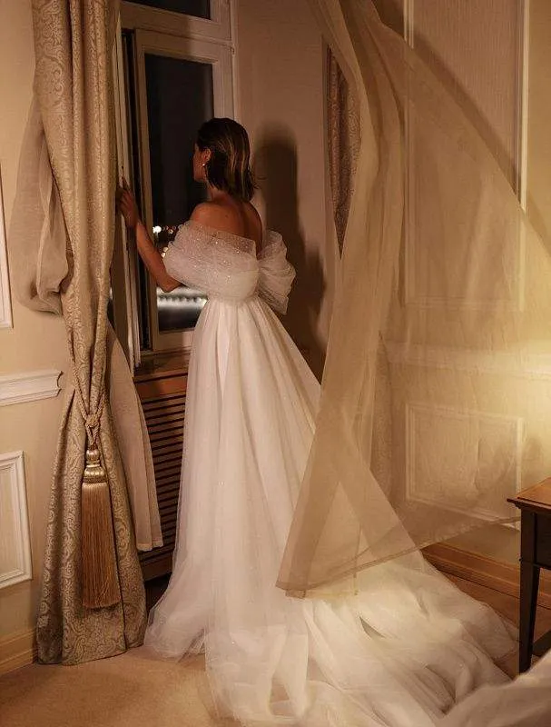 Cohosh White Wedding Dress