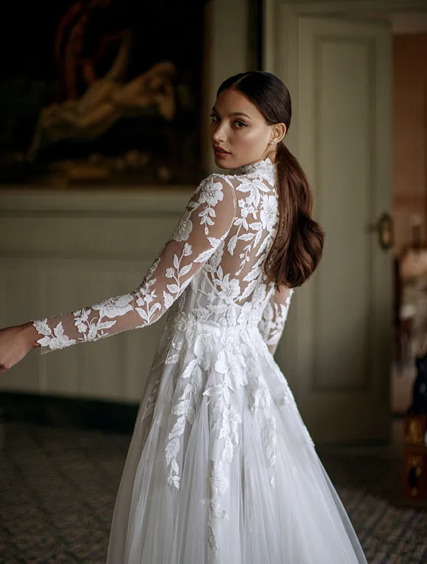 Deluxe White Wedding Dress