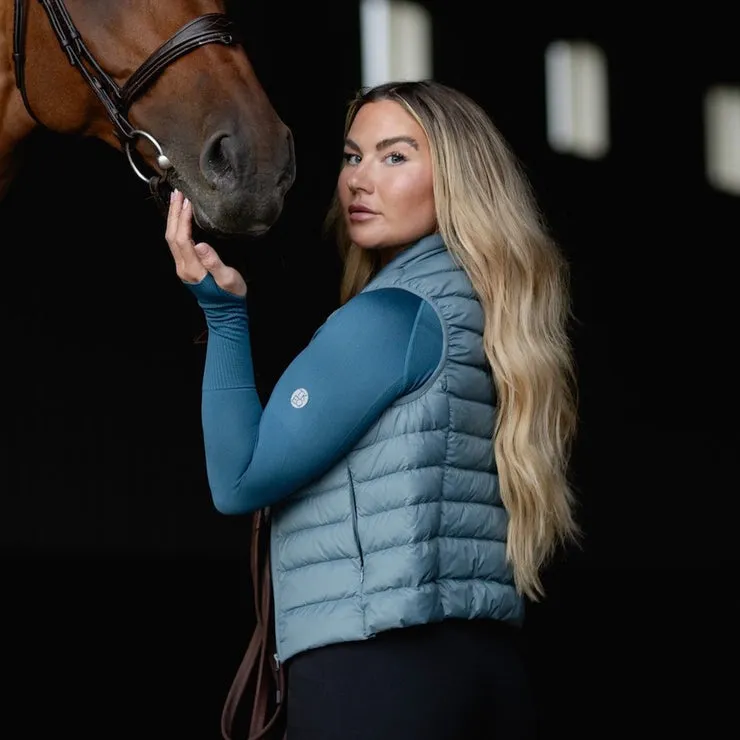 EZ Packable Down Vest - Sapphire - Ladies