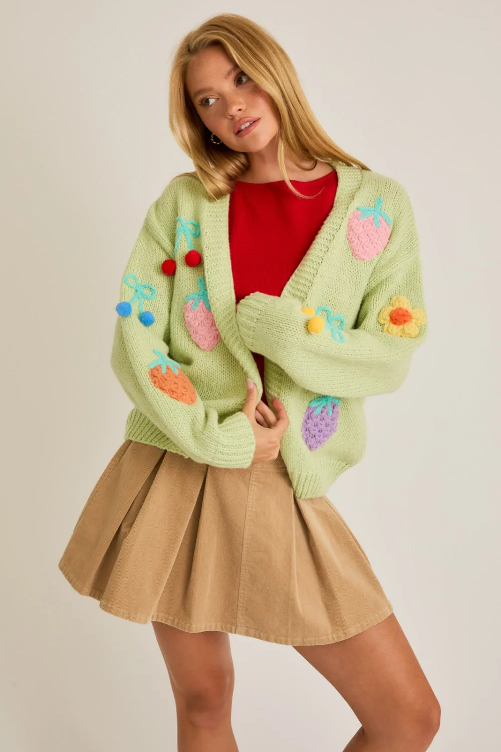 farmer's market cardigan