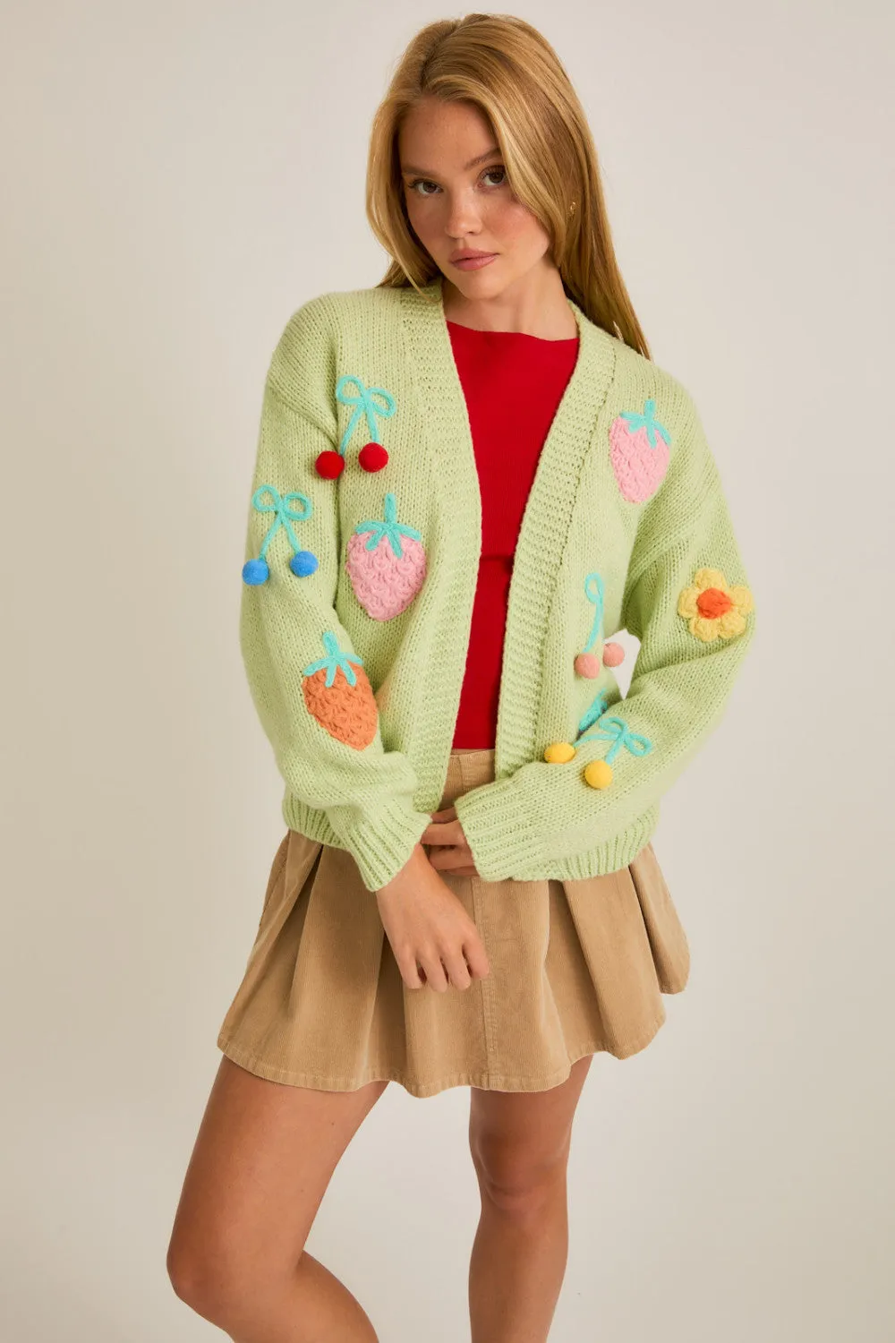 farmer's market cardigan