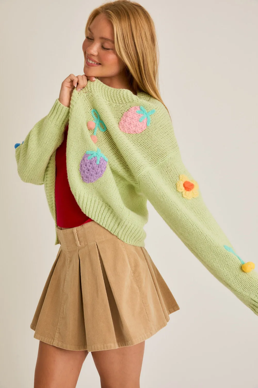 farmer's market cardigan