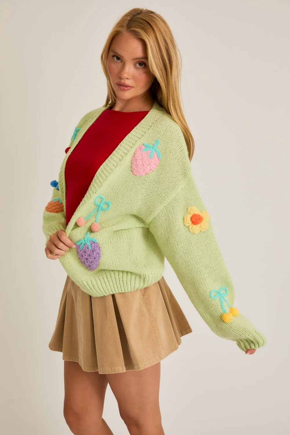 farmer's market cardigan