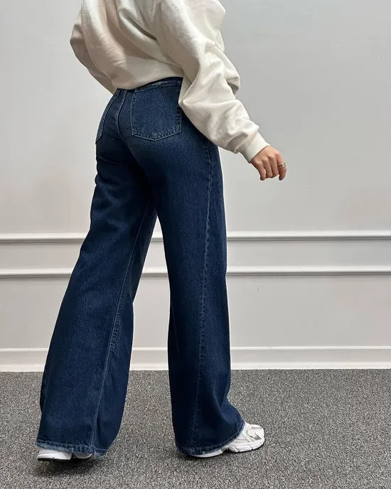 J # 01 Chakoor Wide Leg Jeans For Woman