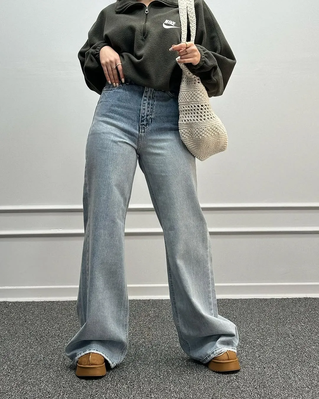 J # 01 Chakoor Wide Leg Jeans For Woman