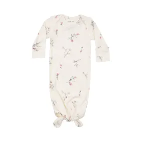 Knotted Gown - Wispy Floral