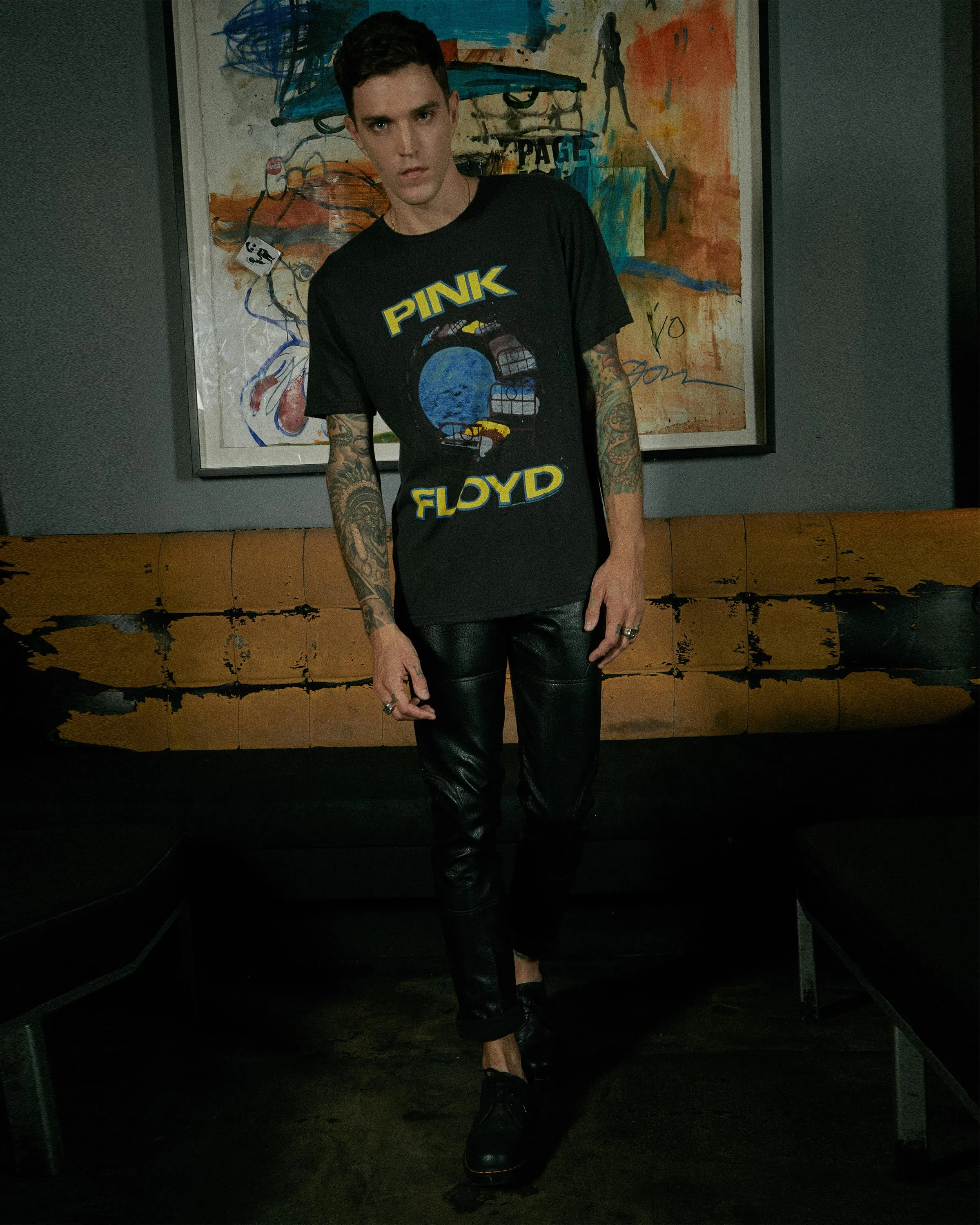 MENS PINK FLOYD TOUR TEE