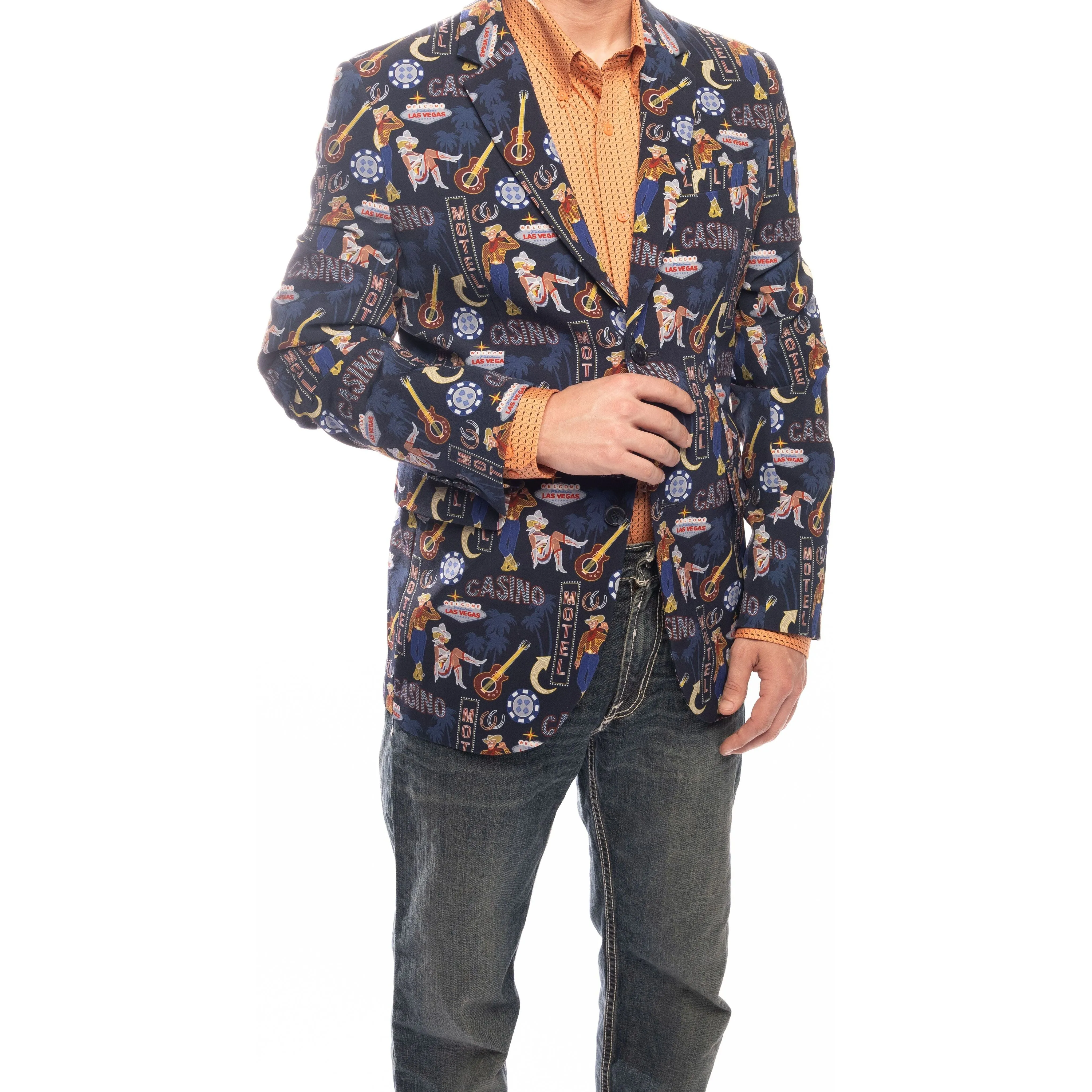 Men's Rock & Roll Vegas Sports Coat BM96C03633