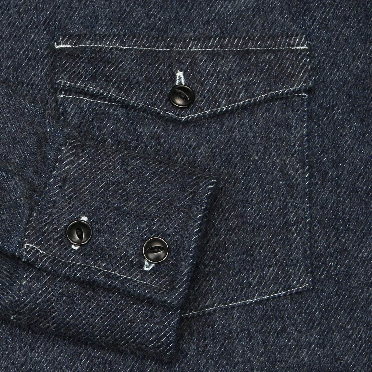 Women's Brushed Denim Shirt Jacket