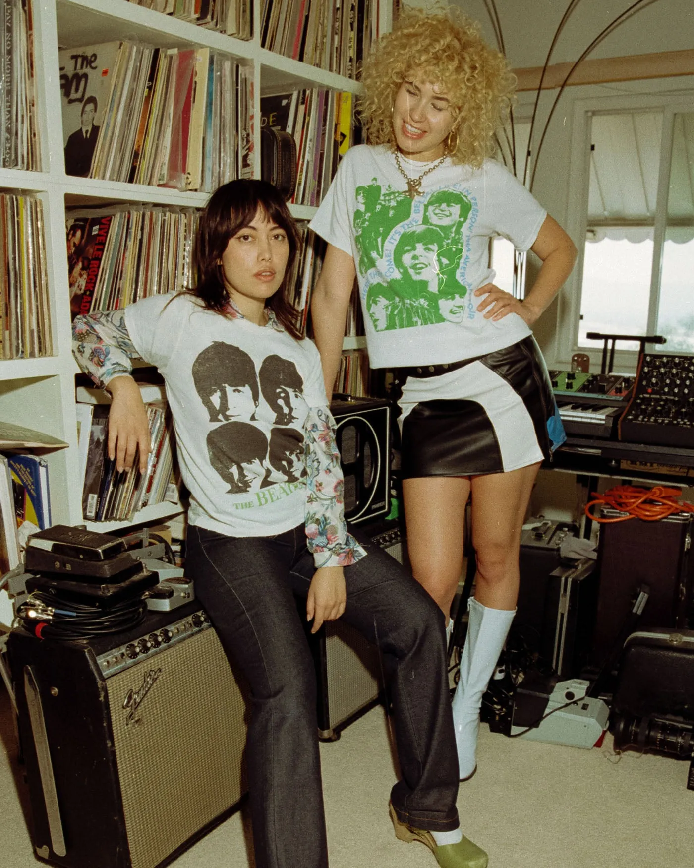 Women's The Beatles Four Portraits Original Tee