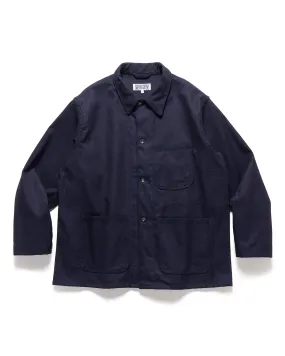 WORKADAY Utility Jacket Dark Navy Cotton Heavy Base